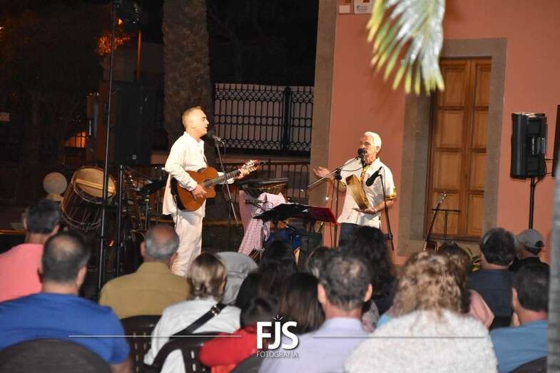 Momento del concierto de anoche/Francisco Javier Santana.